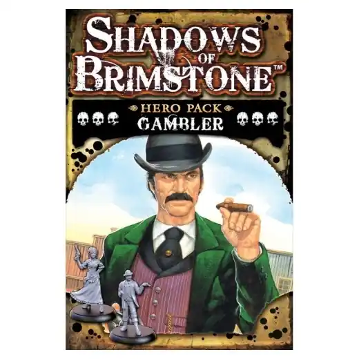 Köp online | Shadows of Brimstone Gambler Hero Pack (Exp.)