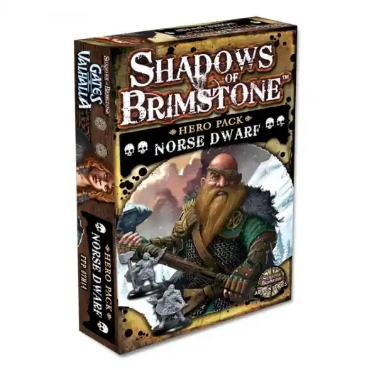 Bästsäljare - Shadows of Brimstone Norse Dwarf Hero Pack (Exp.)