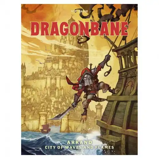 Dagens erbjudande - Dragonbane RPG Arkand - City of Waves and Flames