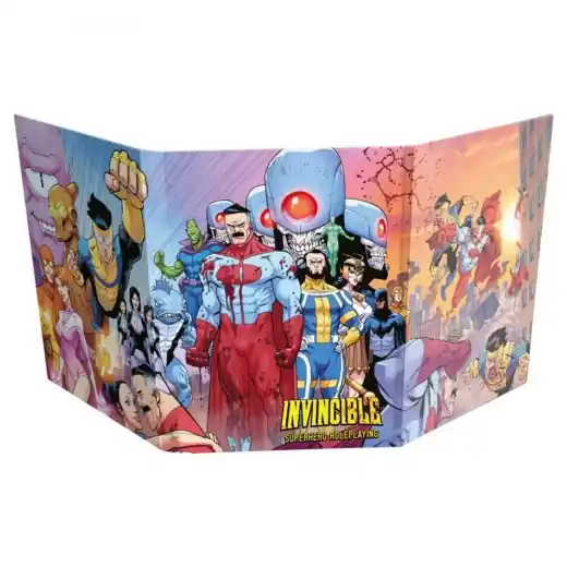 Invincible - Superhero RPG GM Screen - Ny lansering