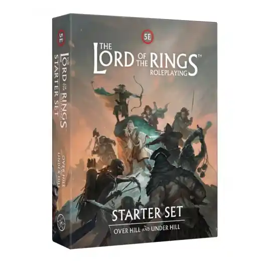 Passa på nu | The Lord of the Rings RPG 5E Starter Set - Over Hill and Under Hill