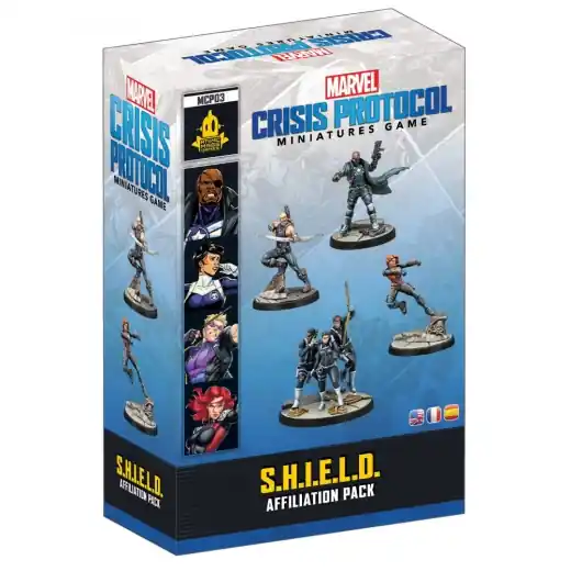 Erbjudandet går snart ut - Marvel Crisis Protocol - S.H.I.E.L.D Affiliation Pack (Exp.)