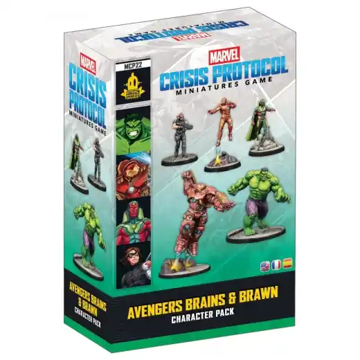 Marvel Crisis Protocol - Avengers Brains & Brawn (Exp.) | Lågt pris