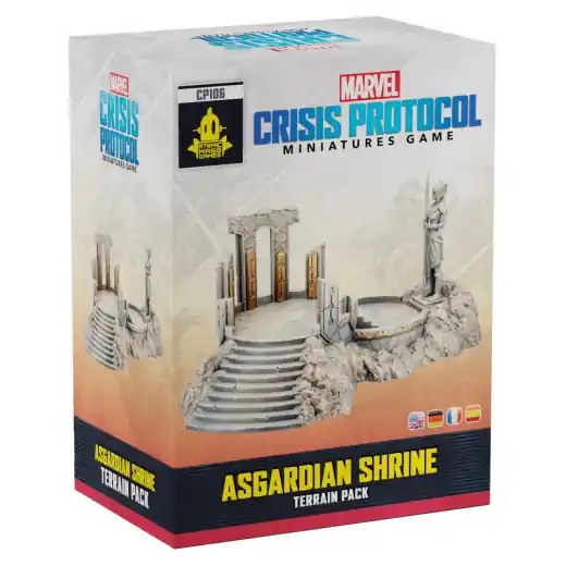 Marvel Crisis Protocol - Asgardian Shrine Terrain Pack (Exp.) - I lager