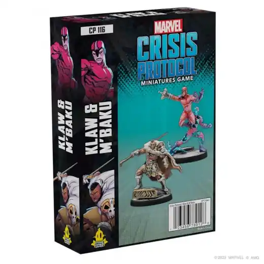 Expressleverans - Marvel Crisis Protocol - Klaw and M‘Baku (Exp.)