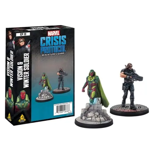 Mycket efterfrågad - Marvel Crisis Protocol - Vision and Winter Soldier (Exp.)