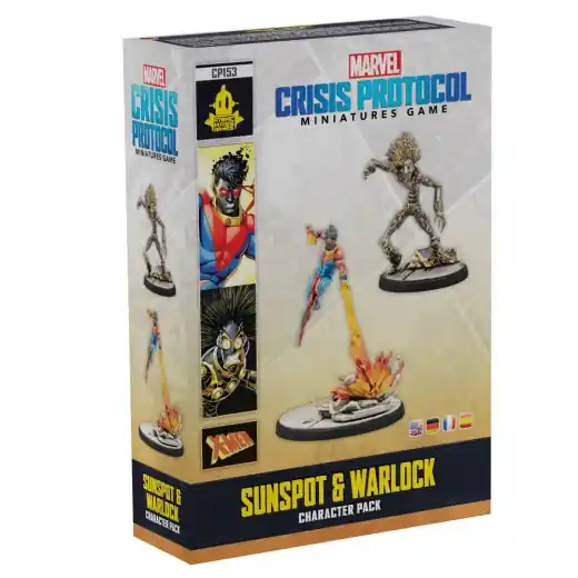 Kundfavorit - Marvel Crisis Protocol - Sunspot and Warlock (Exp.)