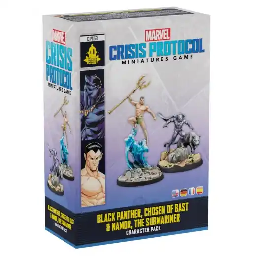 Marvel Crisis Protocol - Black Panther, Chosen of Bast & Namor, the Sub-Mariner (Exp.) | Populär