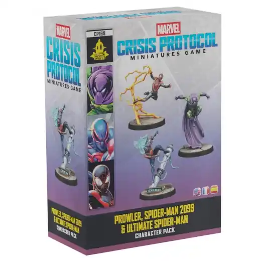 Marvel Crisis Protocol - Prowler, Spider-Man 2099 and Ultimate Spider-Man (Exp.) | Finns tillgänglig