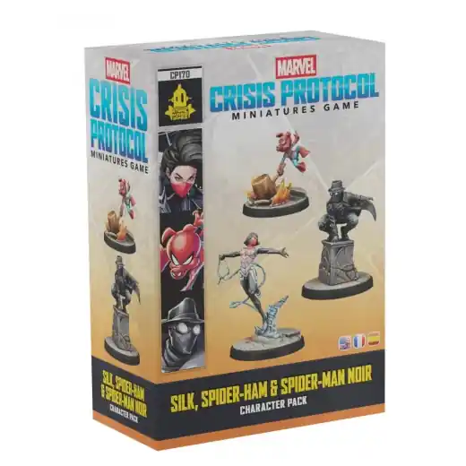 Reapris | Marvel Crisis Protocol - Silk, Spider-Ham and Spider-Man Noir (Exp.)