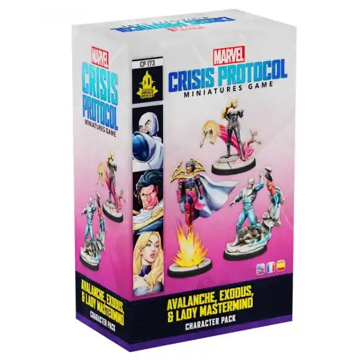 Marvel Crisis Protocol - Avalanche, Exodus and Lady Mastermind (Exp.) - Toppkvalitet