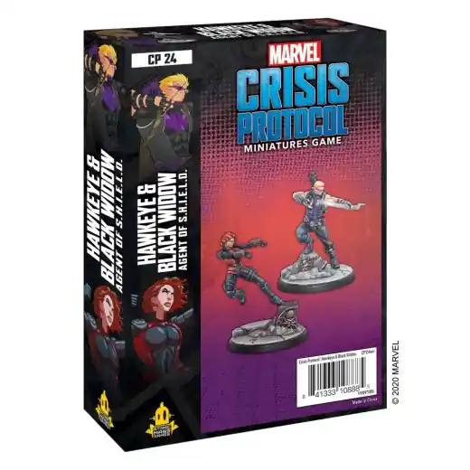 Marvel Crisis Protocol - Hawkeye and Black Widow (Exp.) | Rekommenderas