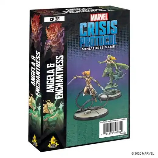 Bra pris just nu | Marvel Crisis Protocol - Angela and Enchantress (Exp.)