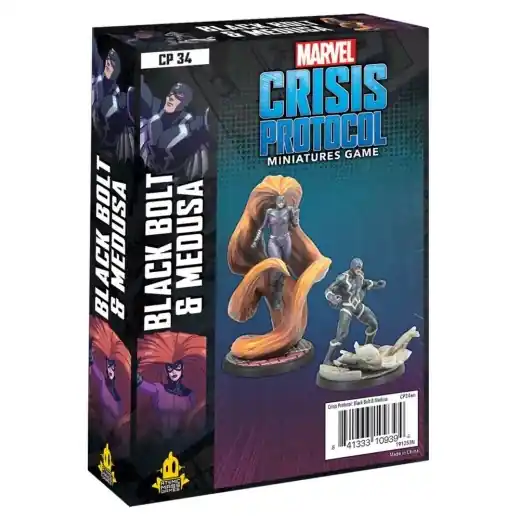 Marvel Crisis Protocol - Black Bolt and Medusa (Exp.) | Så länge lagret räcker