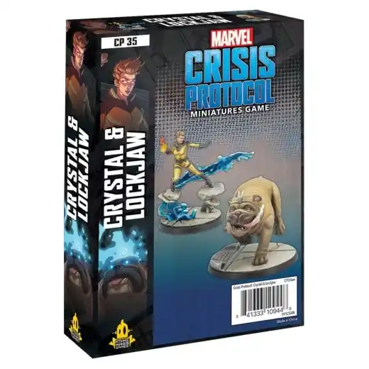 Marvel Crisis Protocol - Crystal and Lockjaw (Exp.) | Kanonpris