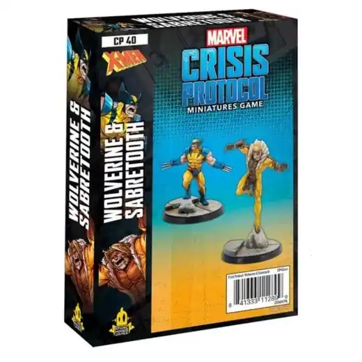 Marvel Crisis Protocol - Wolverine and Sabertooth (Exp.) - Toppsäljare