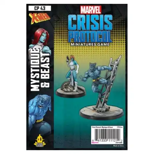 Marvel Crisis Protocol - Mystique and Beast (Exp.) | Lågt pris