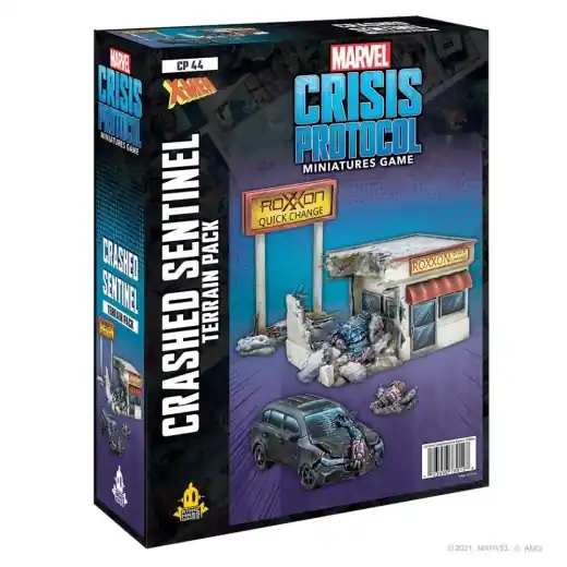Marvel Crisis Protocol - Crashed Sentinel Terrain Pack (Exp.) | Hög kvalitet