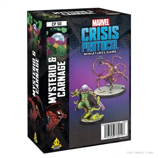 Enkel retur | Marvel Crisis Protocol - Mysterio and Carnage (Exp.)