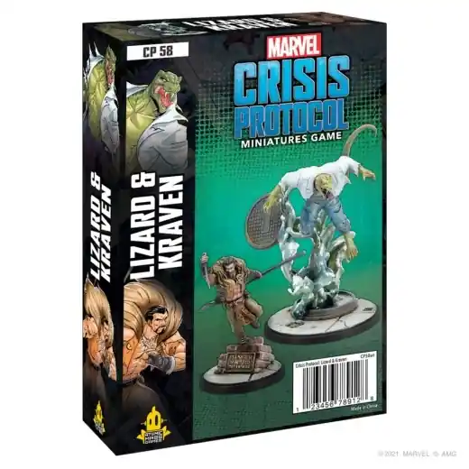 Mycket uppskattad - Marvel Crisis Protocol - Lizard and Kraven (Exp.)