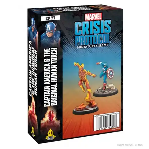 Marvel Crisis Protocol - Captain America and Original Human Torch (Exp.) | Handla nu