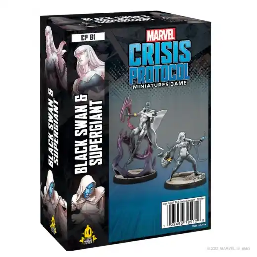 Beställ direkt - Marvel Crisis Protocol - Black Swan and Supergiant (Exp.)