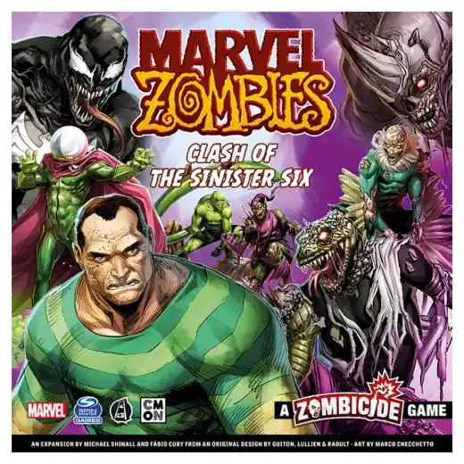 Precis lanserat - Marvel Zombies A Zombicide Game - Clash of the Sinister Six (Exp.)