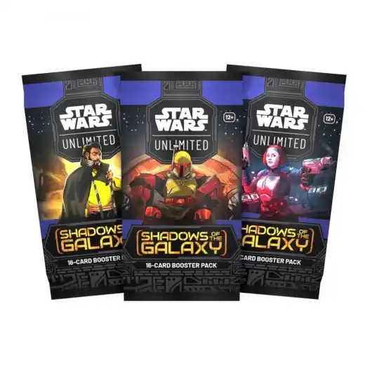 Finns nu - Star Wars Unlimited - Shadows of the Galaxy Booster Pack
