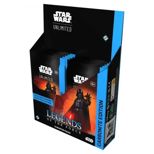 Få kvar i lager | Star Wars Unlimited - Legends of the Force Carbonite Booster Display