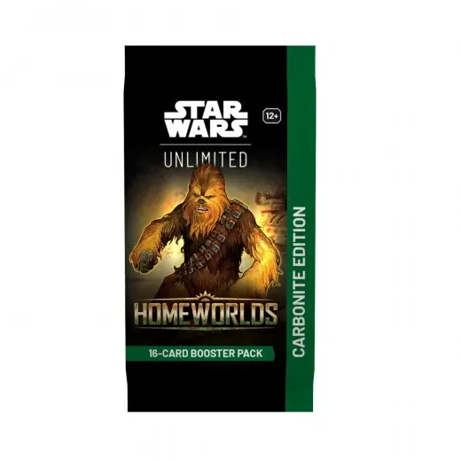 Star Wars Unlimited - Homeworlds Carbonite Booster Pack | Få kvar i lager