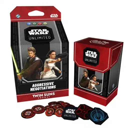 Star Wars Unlimited - Aggressive Negotiations Twin Suns Deck - Kundernas favorit