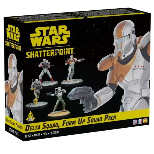 Star Wars Shatterpoint - Delta Squad, Form Up Squad Pack (Exp.) | Premiumkvalitet