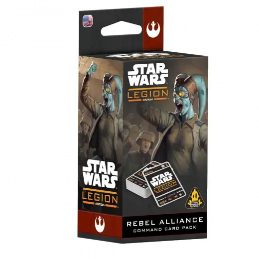 Mycket efterfrågad - Star Wars Legion - Rebel Alliance Command Card Pack (Exp.)