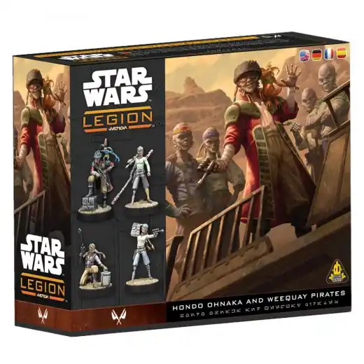 Star Wars Legion - Hondo Ohnaka & Weequay Pirates (Exp.) | Direkt från fabriken