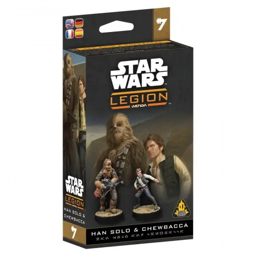 Star Wars Legion - Han Solo & Chewbacca (Exp.) - Prisnedsättning