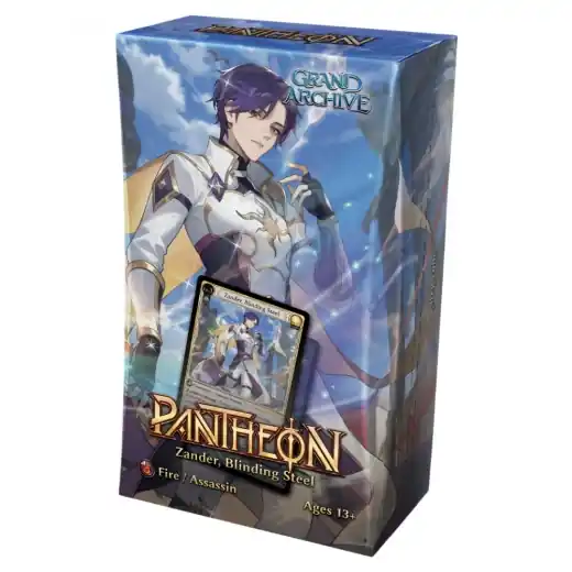 Grand Archive TCG Pantheon Deck - Zander Blinding Steel - Premium