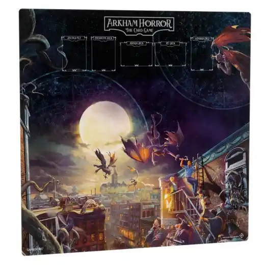 Favorit | Arkham Horror TCG Center Game Mat 70x70 cm