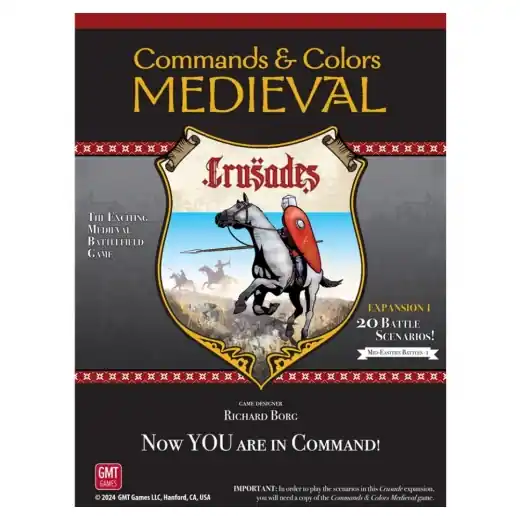 Commands & Colors Medieval - Expansion 1 - Crusades Mid-Eastern Battles 1 - Professionell kvalitet