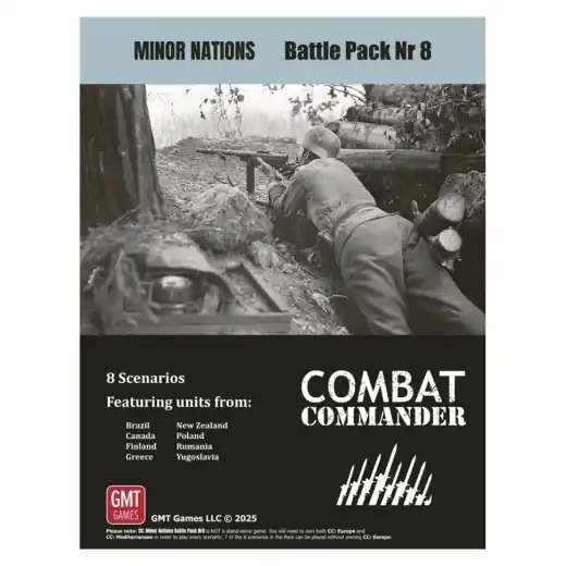 Combat Commander Battle Pack 8 Minor Nations (Exp.) - Specialpris