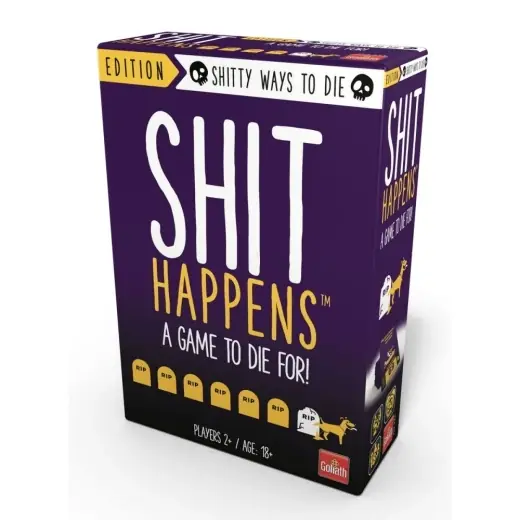 Ny produkt - Shit Happens Shitty Ways To Die