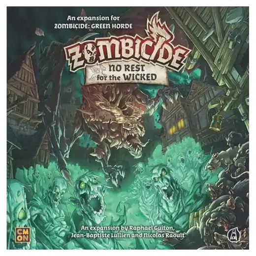 Zombicide No Rest for the Wicked (Exp.) - Toppkvalitet