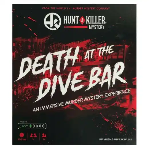Hunt A Killer Death at the Dive Bar - Endast ett fåtal kvar