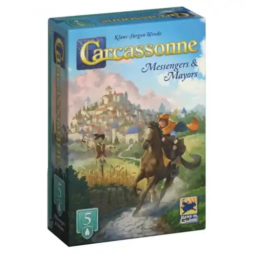 Carcassonne Messengers & Mayors (Eng) (Exp.) - Väl omtyckt