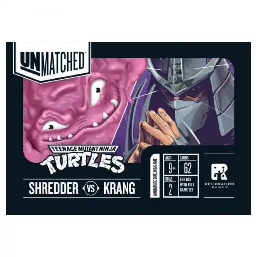 Snart slut | Unmatched Adventures Teenage Mutant Ninja Turtles - Shredder vs Krang (Exp.)