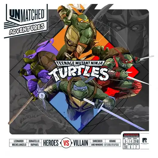 Finns nu | Unmatched Adventures Teenage Mutant Ninja Turtles