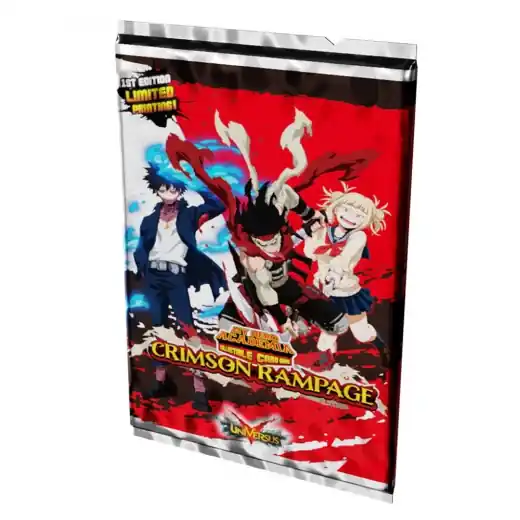 My Hero Academia CCG Crimson Rampage Booster | Väl omtyckt