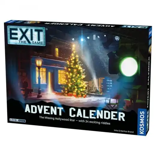 Exit The Game - Adventskalender The Missing Hollywood Star | Premiumkvalitet