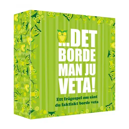 Bara denna vecka - Det borde man ju veta!