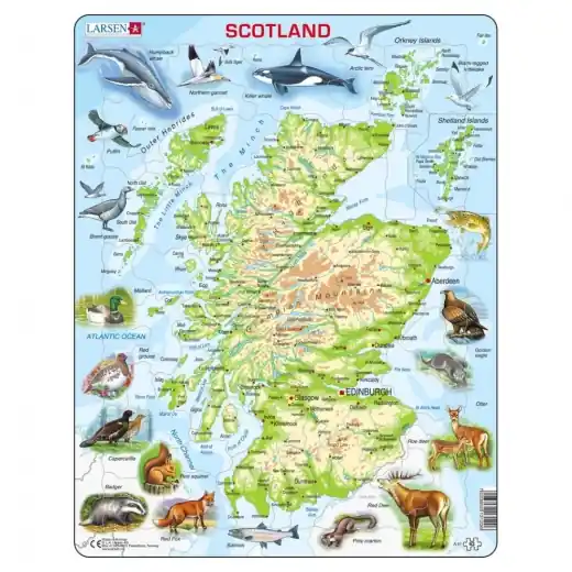 Topprodukt | Larsen Rampussel Scotland 63 Bitar