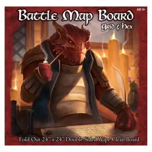 Specialerbjudande - Battle Map Board - Grid & Hex